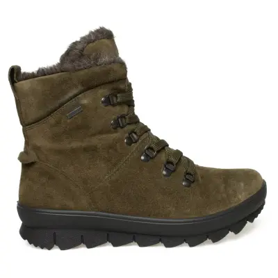 Legero 000503 Z Novara Gore-Tex Deri Haki Kadın Bot - 2