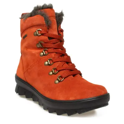 Legero 000503 Z Novara Gore-Tex Deri Kırmızı Kadın Bot - 1