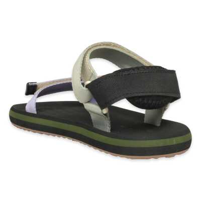 Lemoors Ripple Basic Günlük Çok Renkli Kadın Sandalet - 4
