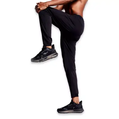 Lescon 24B-1003 Koşu Eşofman Alt Siyah Unisex Eşofman Altı - 4