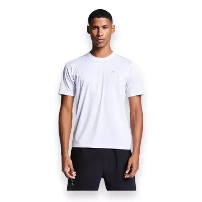 Lescon 24B-1012 Koşu Kısa Kol Beyaz Erkek T-Shirt - 1