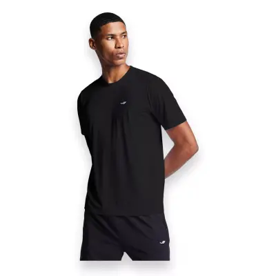 Lescon 24B-1012 Koşu Kısa Kol Siyah Erkek T-Shirt - 2