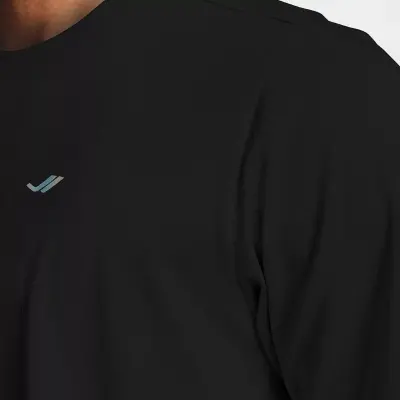 Lescon 24B-1012 Koşu Kısa Kol Siyah Erkek T-Shirt - 5