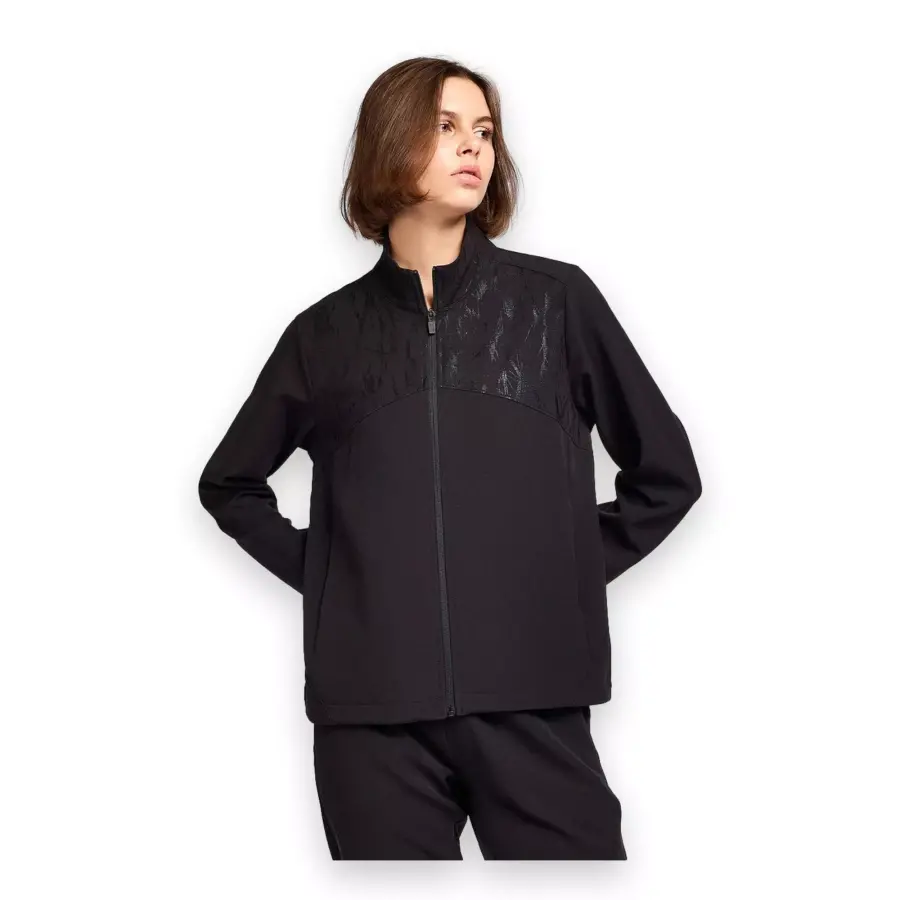 Lescon 25B-2062 Antrenman Fermuarlı Ceket Siyah Kadın Ceket