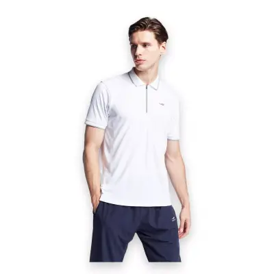 Lescon 25B1046 Kısa Kol Polo Yaka T Beyaz Erkek T-Shirt 