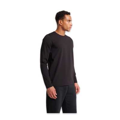 Lescon 25S-1236-25N Uzun Kol T Siyah Erkek T-Shirt - 3