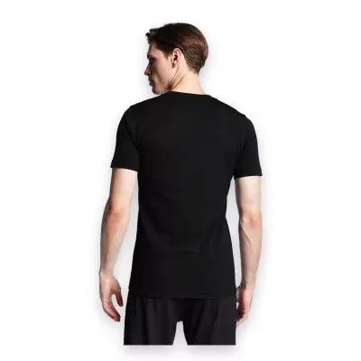 Lescon 25S1294 Kısa Kol Siyah Erkek T-Shirt - 3