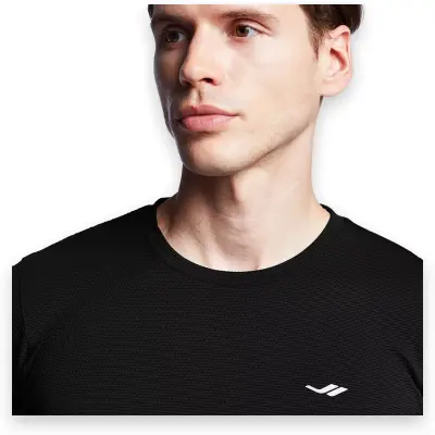 Lescon 25S1294 Kısa Kol Siyah Erkek T-Shirt - 4