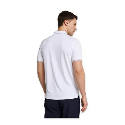 Lescon 26B-1046 Kısa Kol Polo Yaka T Beyaz Erkek T-Shirt - Lescon (1)