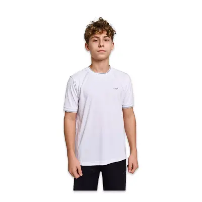 Lescon 26B-3045 Kısa Kol T Beyaz Erkek Çocuk T-Shirt 