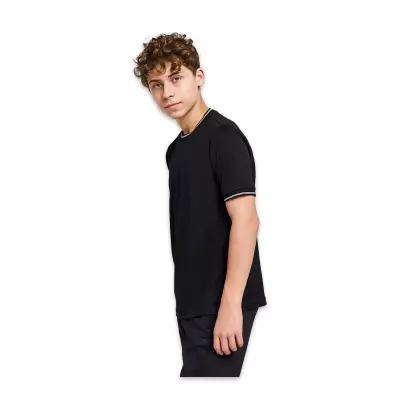 Lescon 26B-3045 Kısa Kol T Siyah Erkek Çocuk T-Shirt - 3