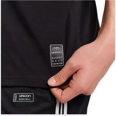 Lescon 26B-3053 Kısa Kol T Siyah Erkek Çocuk T-Shirt - 5