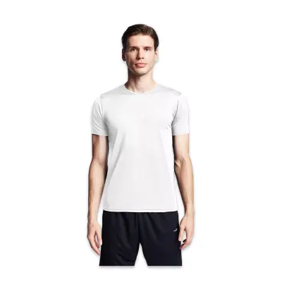 Lescon 26S-1220-26B Kısa Kol T Beyaz Erkek T-Shirt 