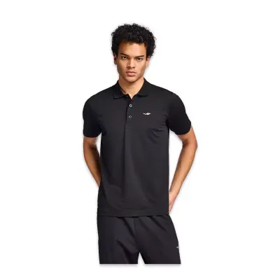 Lescon 26S-1297-26B Kısa Kol Polo Yaka T Siyah Erkek T-Shirt - 1