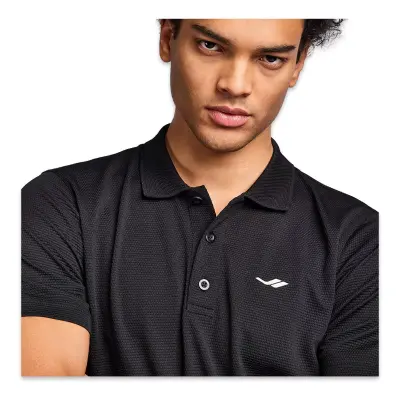 Lescon 26S-1297-26B Kısa Kol Polo Yaka T Siyah Erkek T-Shirt - 3