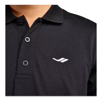 Lescon 26S-1297-26B Kısa Kol Polo Yaka T Siyah Erkek T-Shirt - 4