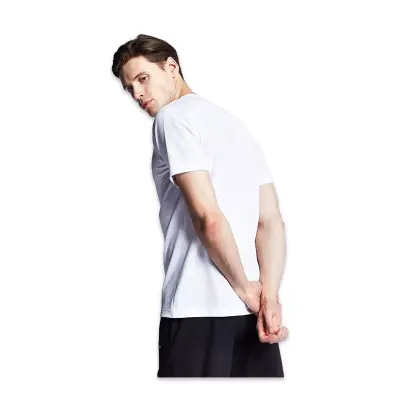 Lescon 26S-1298-26B Kısa Kol T Beyaz Erkek T-Shirt - 3