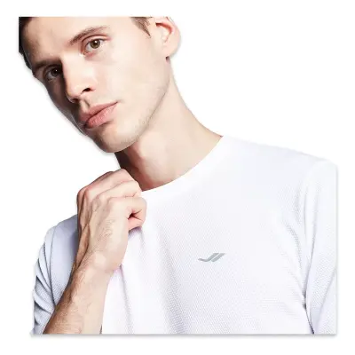 Lescon 26S-1298-26B Kısa Kol T Beyaz Erkek T-Shirt - 4