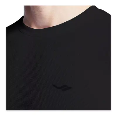 Lescon 26S-1298-26B Kısa Kol T Siyah Erkek T-Shirt - 4