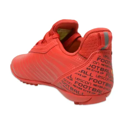 Lescon Ares6-F Halı Saha Kırmızı Erkek Çocuk Spor Ayakkabı - 4