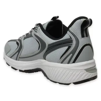 Lescon Orion2-M Hyper-Flex Koşu Gri Erkek Spor Ayakkabı - 4