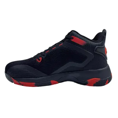 Lotto Clift 3Pr Basketbol Siyah-Kırmızı Erkek Spor Ayakkabı - 4