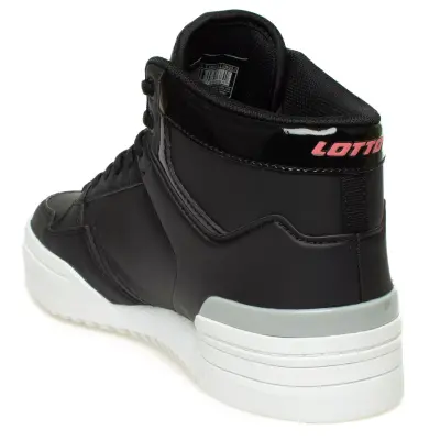 Lotto Daykin High Wmn Günlük Sneakers Siyah Unisex Spor Ayakkabı - 4