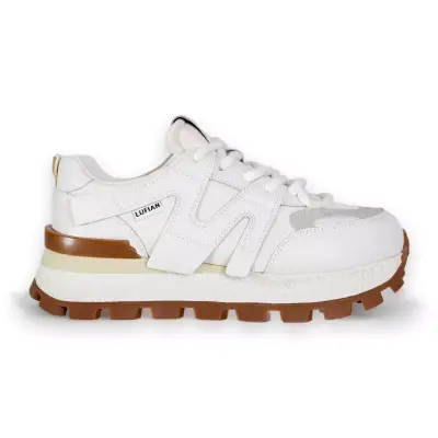 Lufian Emily 121230019 Sneaker Beyaz Kadın Spor Ayakkabı - 1