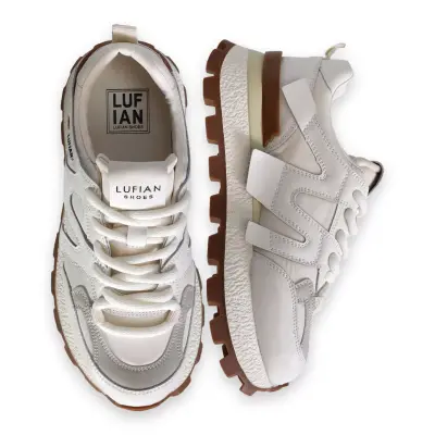 Lufian Emily 121230019 Sneaker Beyaz Kadın Spor Ayakkabı - LUFIAN (1)