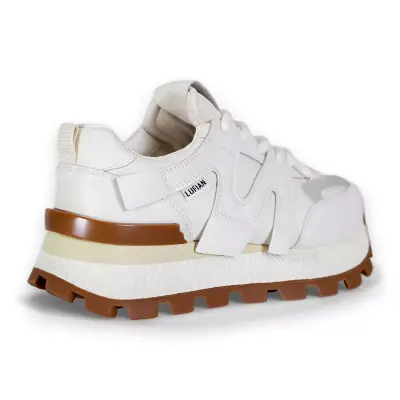 Lufian Emily 121230019 Sneaker Beyaz Kadın Spor Ayakkabı - 4