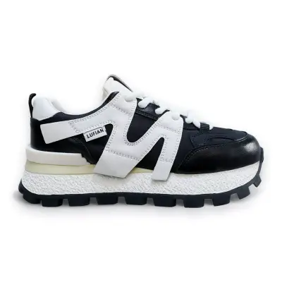 Lufian Emily 121230019 Sneaker Siyah Kadın Spor Ayakkabı - 1