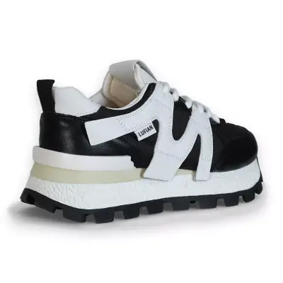Lufian Emily 121230019 Sneaker Siyah Kadın Spor Ayakkabı - 4