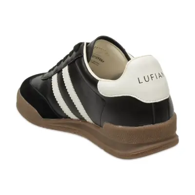 Lufian Lia 121230030 Sneaker Siyah Kadın Spor Ayakkabı - 4