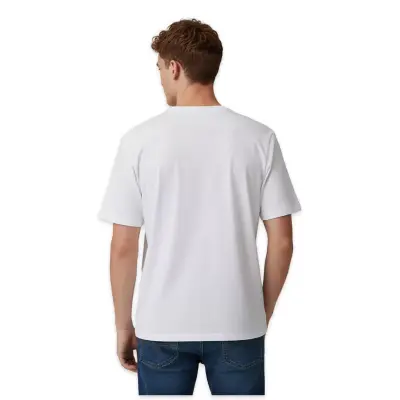 Lumberjack 3M M-Ct102 Bsc C Nk 3Fx Beyaz Erkek T-Shirt - Lumberjack (1)