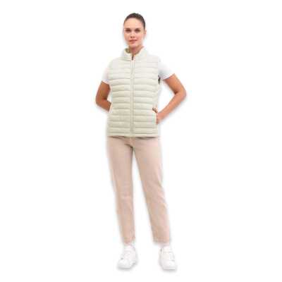Lumberjack 3W Wb Vest 4Sn34 3Pr Yelek Ekru Kadın Yelek - 3
