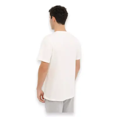 Lumberjack 4M Ml Wood 11Urb343-067 4Fx Krem Erkek T-Shirt - 2