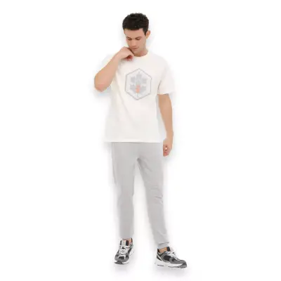 Lumberjack 4M Ml Wood 11Urb343-067 4Fx Krem Erkek T-Shirt - 3