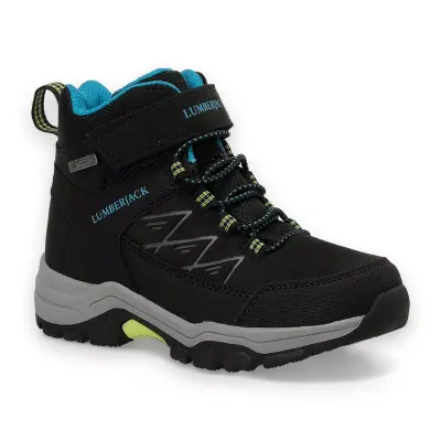 Lumberjack 4W Bowl Hi 4Pr Wp Outdoor Siyah-Saks Çocuk Bot - 1