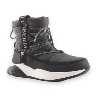 Lumberjack 4W Hundred 4Pr Outdoor Water Resistant Siyah Kadın Bot - 1