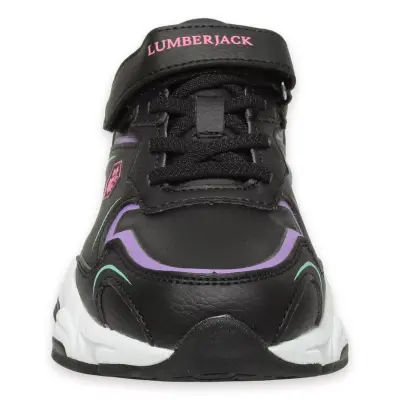 Lumberjack 5W Madax Wmn Jr 5Pr Siyah Çocuk Spor Ayakkabı - 3