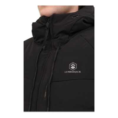 Lumberjack 4W Ml Acelin Coat 4Pr Water Repellent Mont Siyah Erkek Mont - 4
