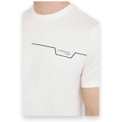 Lumberjack 5M Ml Renato 11Itl1019 5Fx Beyaz Erkek T-Shirt - 4