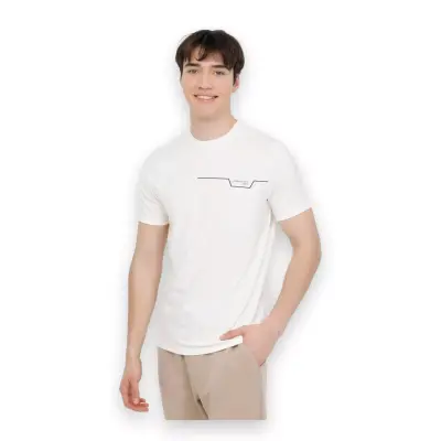 Lumberjack 5M Ml Renato 11Itl1019 5Fx Beyaz Erkek T-Shirt - 1