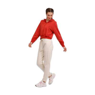 Lumberjack 5M Wb Tp 22Ct137 5Fx Eşofman Alti Bej Kadın Eşofman Altı - 4