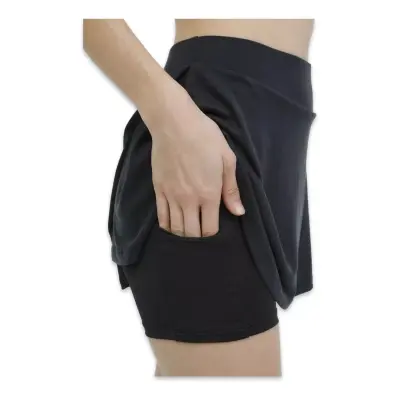 Lumberjack 5M Wl Cali 21Ck940 5Fx Şort Etek Siyah Kadın Spor Etek - 3