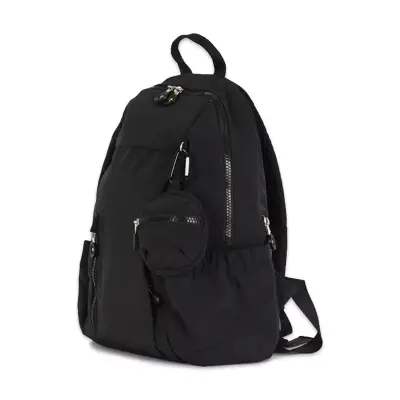 Lumberjack 5W Krkl Basic Bzklu Srt 5Pr Sirt 35X23X8 Siyah Unisex Spor Çanta - 2