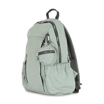 Lumberjack 5W Krkl Basic Bzklu Srt 5Pr Sirt 35X23X8 Yeşil Unisex Spor Çanta - 2