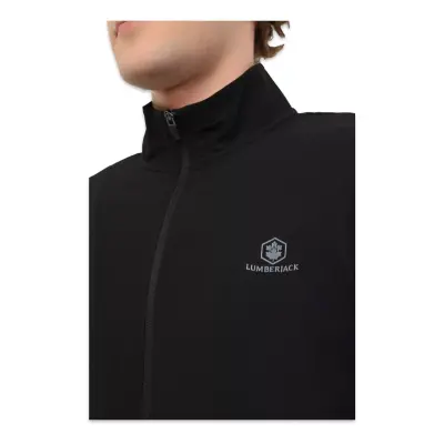 Lumberjack 5W M-Bs04 Woven T.suit 5Pr Eşofman Takim Siyah Erkek Eşofman Takımı - 4