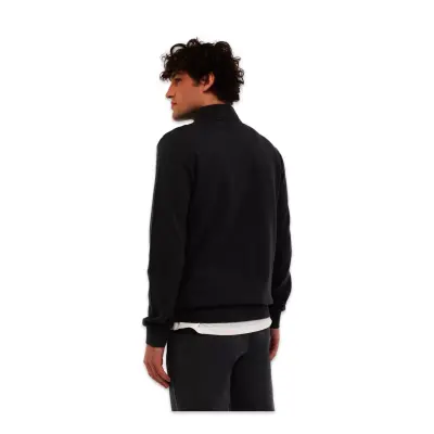 Lumberjack 5W Mb Bs47 Hzip Sw 5Pr Yari Fermuar Sweat Siyah Erkek Sweatshirt - Lumberjack (1)