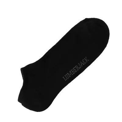 Lumberjack 5W Mb Daniel 3Lu 32Ptk1 5Pr Patik Çorap Siyah Unisex Çorap - 4